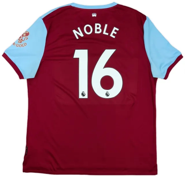 2019-20 West Ham Home Shirt Noble #16 - 8/10 - (XXL)