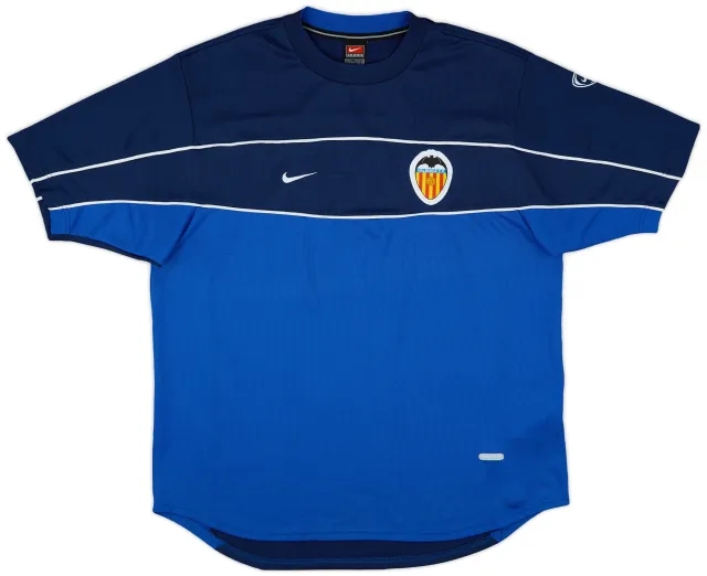 2001-02 Valencia Nike Training Shirt - 8/10 - (L)
