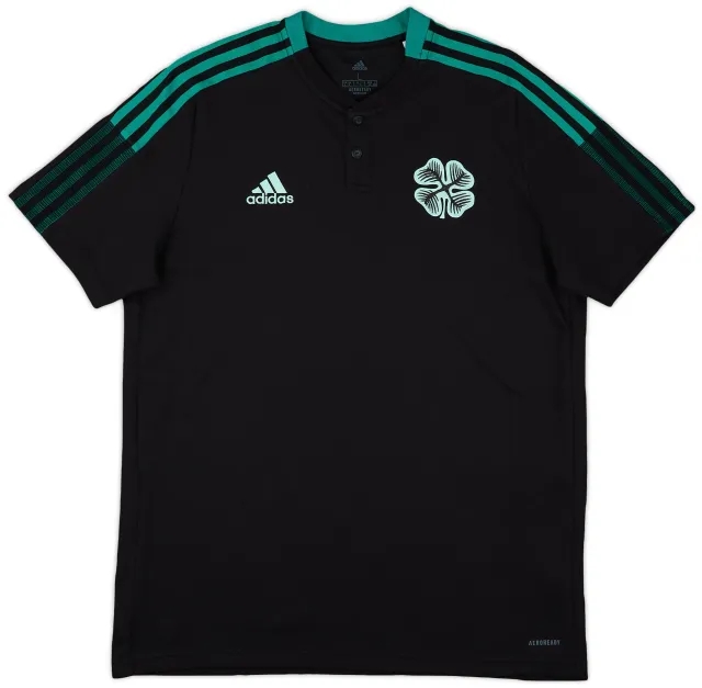 2021-22 Celtic adidas Polo Shirt - 8/10 - (L)