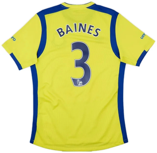 2016-17 Everton Third Shirt Baines #3 - 8/10 - (M)