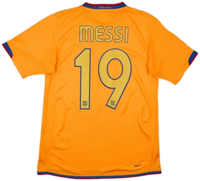 2006-08 Barcelona Away Shirt Messi #19 - 10/10 - (S)