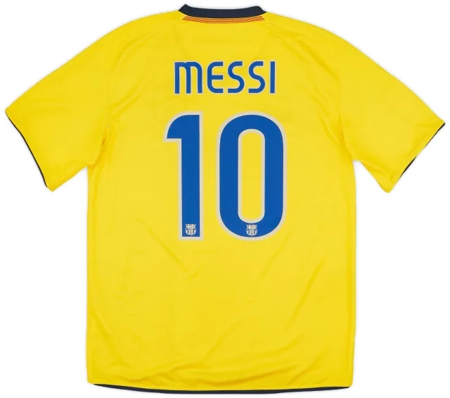 2008-10 Barcelona Away Shirt Messi #10 - 6/10 - (M)