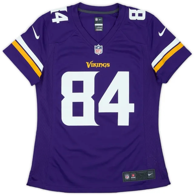 2013-16 Minnesota Vikings Patterson #84 Nike Game Home Jersey Womens - 8/10 - (S)
