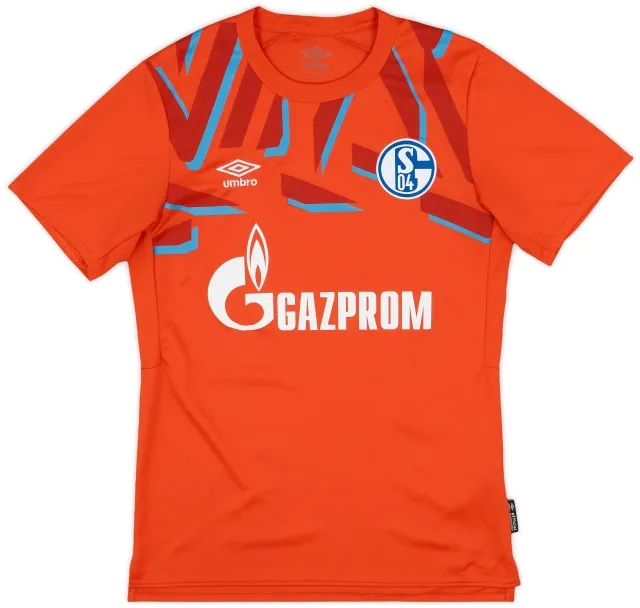 2019-20 Schalke GK S/S Shirt - 10/10 - (S)