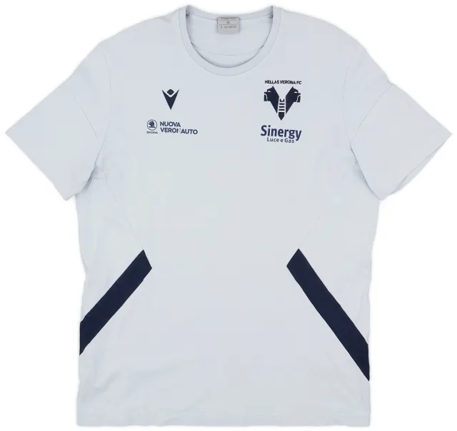2021-22 Hellas Verona Macron Polo Shirt - 6/10 - (XL)
