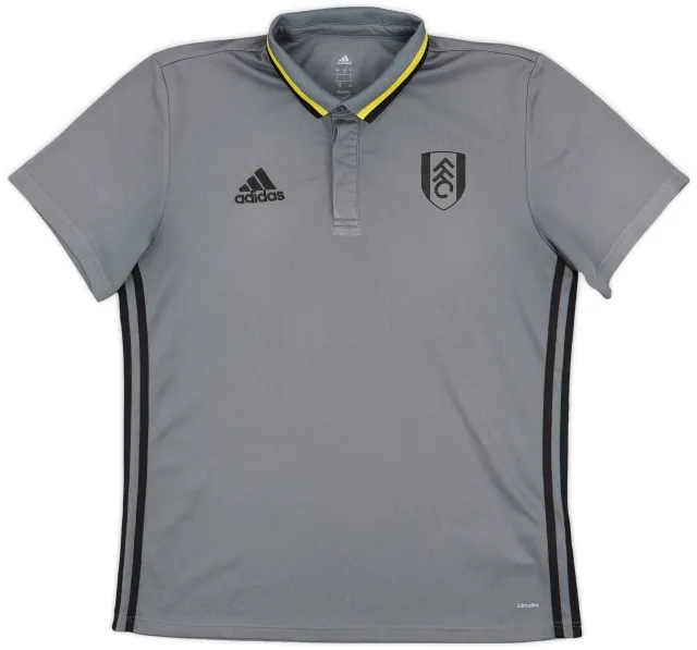 2015-16 Fulham adidas Polo Shirt - 8/10 - (L)