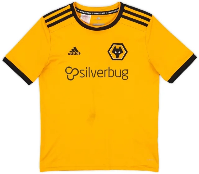 2018-19 Wolves Home Shirt - 6/10 - (M.Boys)