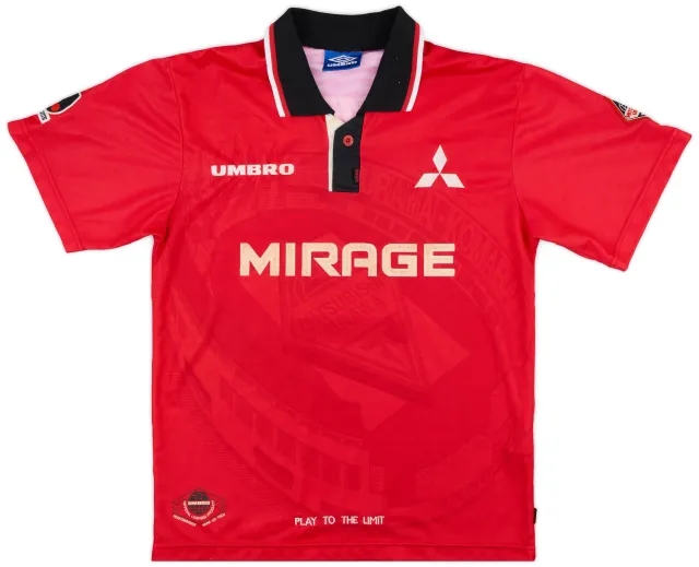 1997 Urawa Red Diamonds Home Shirt - 8/10 - (S)
