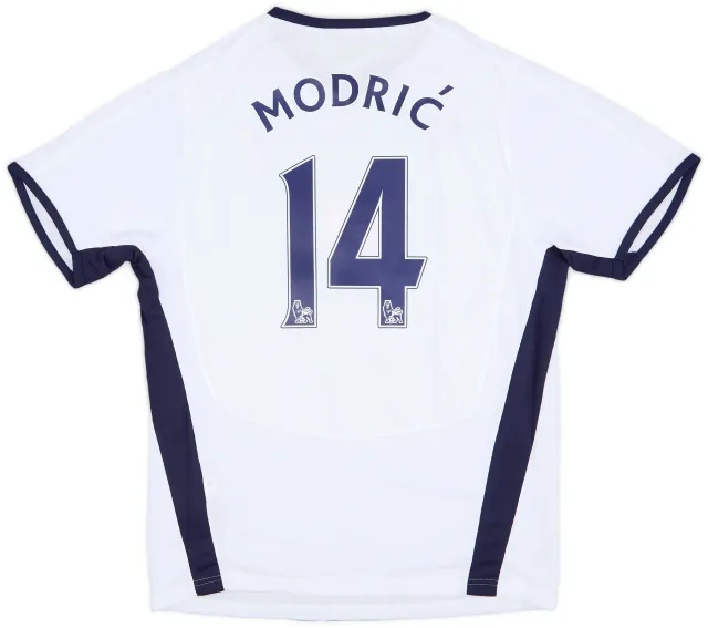 2008-09 Tottenham Home Shirt Modric #14 (L)