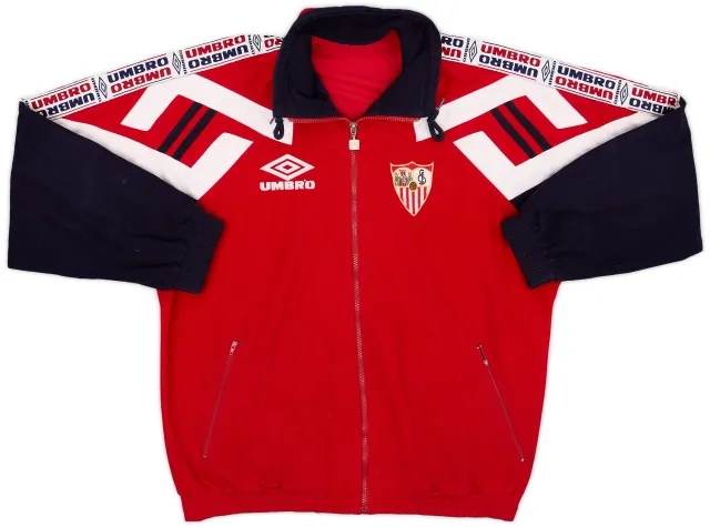 1998-99 Sevilla Umbro Track Jacket - 9/10 - (XXL)