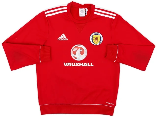 2011-12 Scotland adidas Sweat Top - 8/10 - (S)