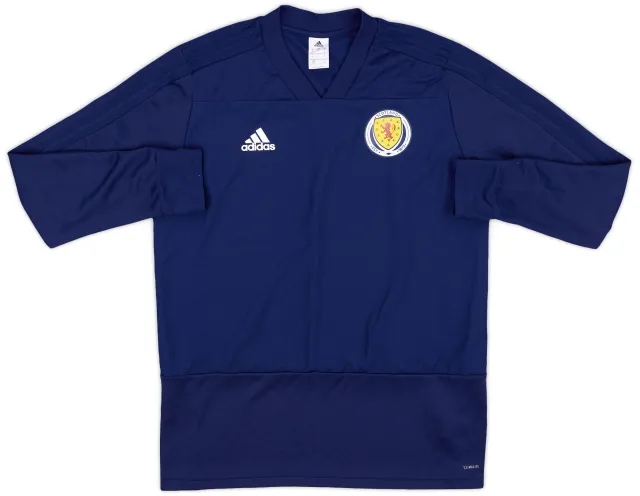 2018-19 Scotland adidas Drill Top - 8/10 - (L)