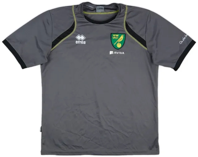 2011-12 Norwich Errea Training Shirt - 8/10 - (L)