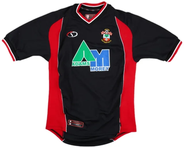 2001-02 Southampton Away Shirt #5 - 7/10 - (XL.Boys)