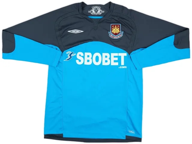 2009-10 West Ham GK Shirt - 7/10 - (S)