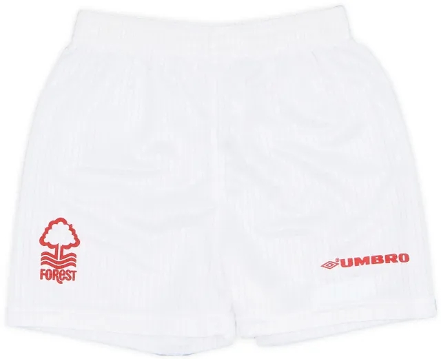1998-00 Nottingham Forest Home Shorts - 8/10 - (4-5 Years)