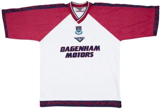 1994-96 West Ham Third Shirt - 9/10 - (XL)