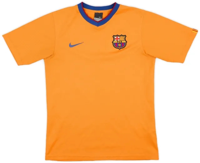 2006-08 Barcelona Basic Away Shirt - 9/10 - (XL.Boys)