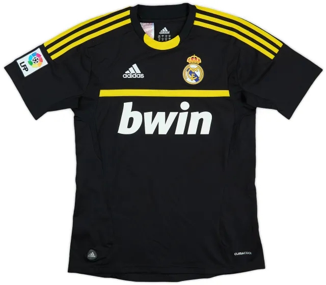 2011-12 Real Madrid GK S/S Shirt - 9/10 - (L.Boys)