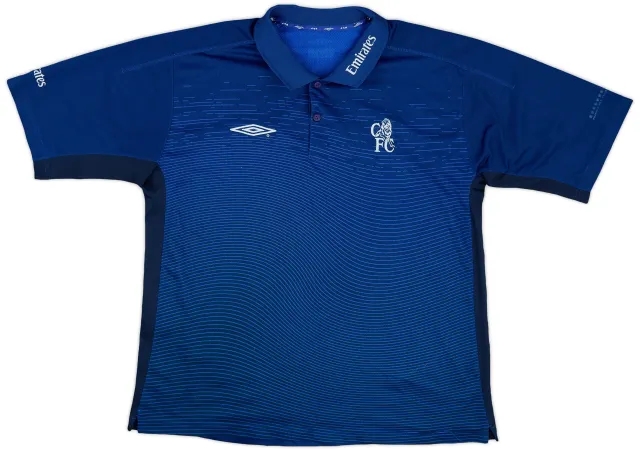 2001-02 Chelsea Umbro Polo Shirt - 7/10 - (XL)