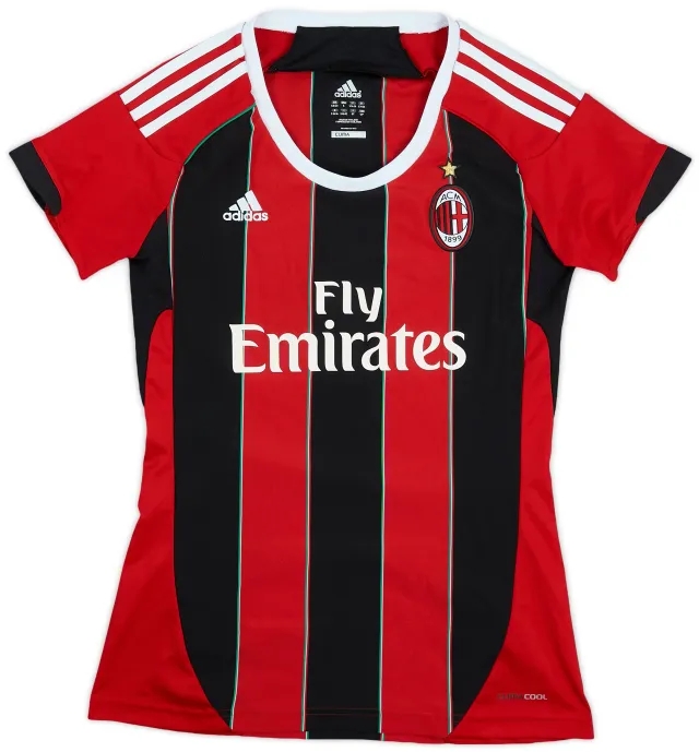 2012-13 AC Milan Home Shirt - 8/10 - (Women's S)