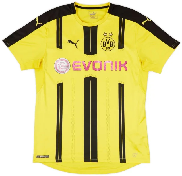 2016-17 Borussia Dortmund Home Shirt - 5/10 - (L)