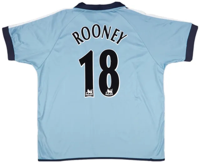 2003-04 Everton Third Shirt Rooney #18 - 8/10 - (XXL)