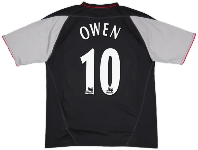 2002-04 Liverpool Away Shirt Owen #10 - 9/10 - (L)