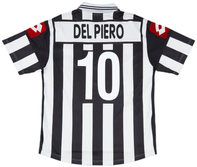 2001-02 Juventus Home Shirt Del Piero #10 - 6/10 - (XL)