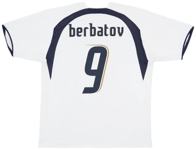 2006-07 Tottenham Home Shirt Berbatov #9 - 9/10 - (XXL)