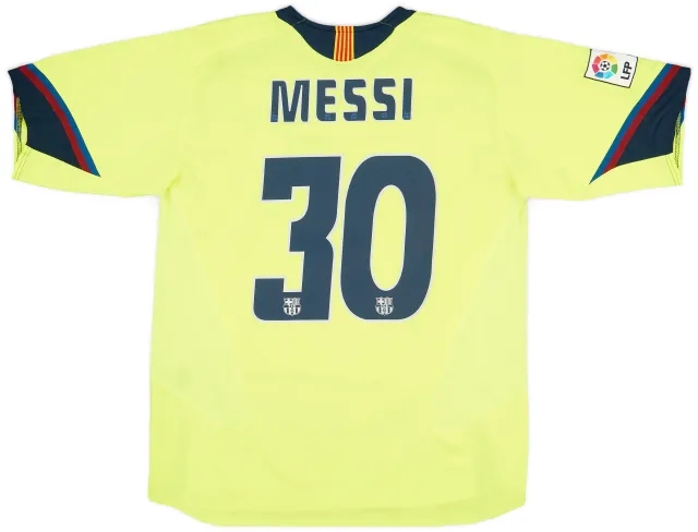 2005-06 Barcelona Away Shirt Messi #30 - 10/10 - (L)