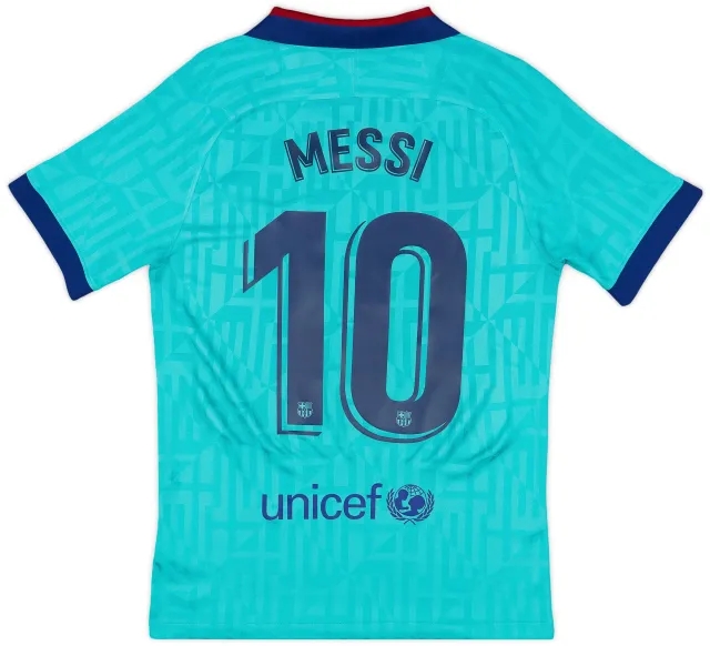 2019-20 Barcelona Third CL Shirt Messi #10 - 9/10 - (S)