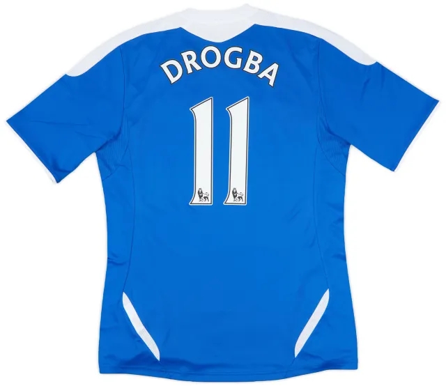 2011-12 Chelsea Home Shirt Drogba #11 - 10/10 - (M)