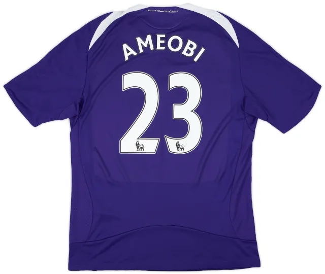 2008-09 Newcastle Away Shirt Ameobi #23 - 8/10 - (M)