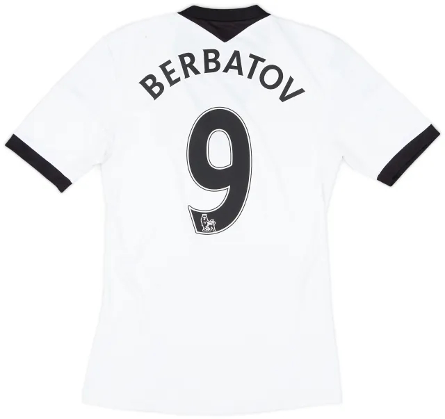 2013-14 Fulham Home Shirt Berbatov #9 - 8/10 - (S)