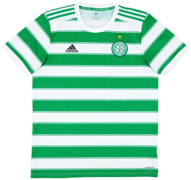 2021-22 Celtic Home Shirt - 10/10 - (L)