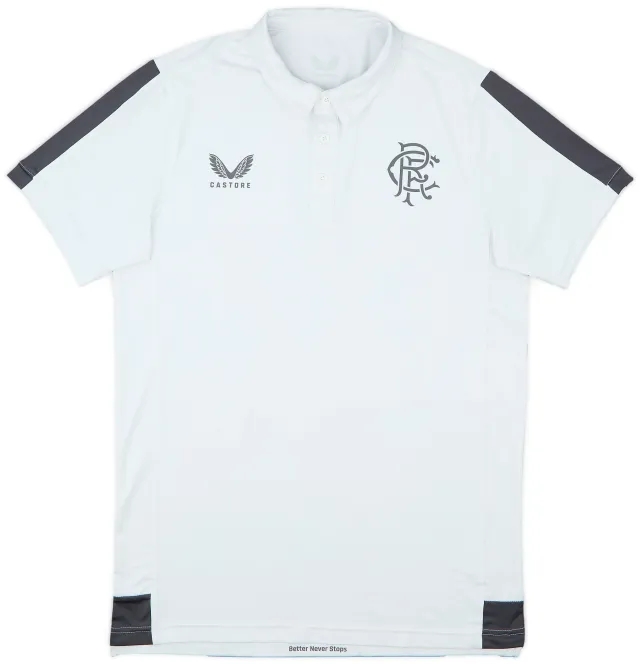 2022-23 Rangers Castore Polo Shirt - 7/10 - (S)