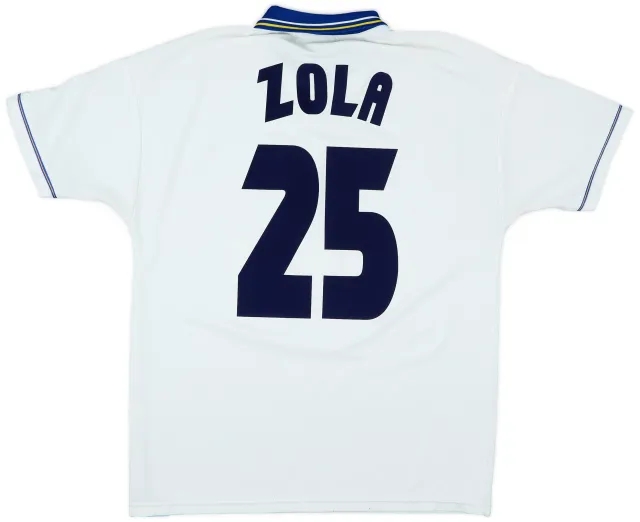1998-00 Chelsea Away Shirt Zola #25 - 7/10 - (L)