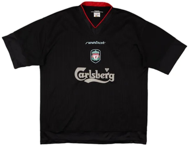 2002-03 Liverpool Reebok Training Shirt - 8/10 - (L)
