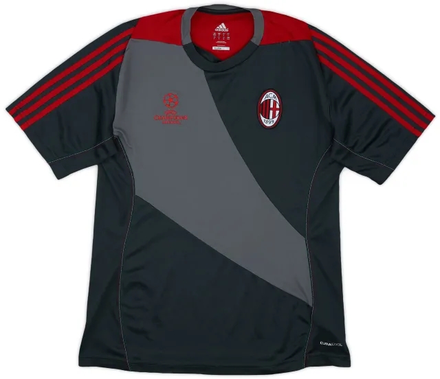 2012-13 AC Milan CL adidas Training Shirt - 9/10 - (M/L)