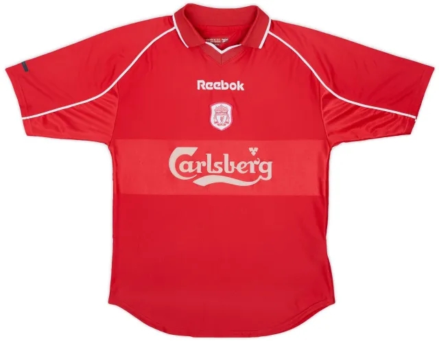 2000-02 Liverpool Home Shirt - 7/10 - (Y)