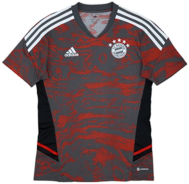 2022-23 Bayern Munich adidas Training Shirt - 10/10 - (S)
