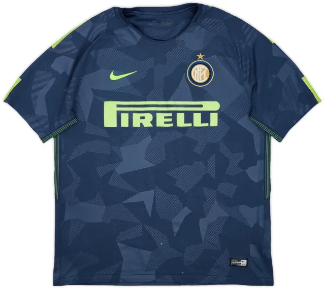2017-18 Inter Milan Third Shirt - 8/10 - (L)