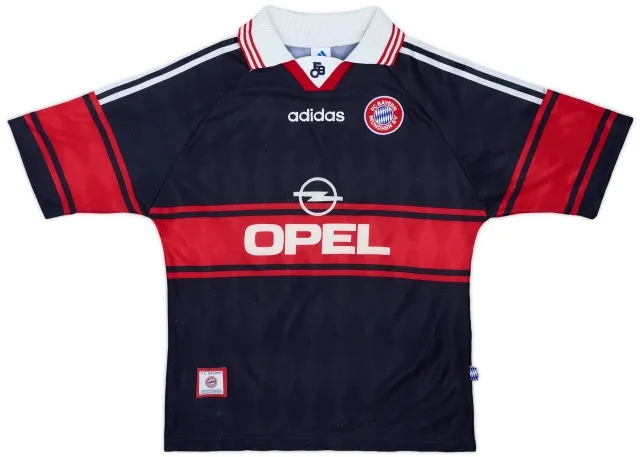 1997-99 Bayern Munich Home Shirt - 9/10 - (Y)