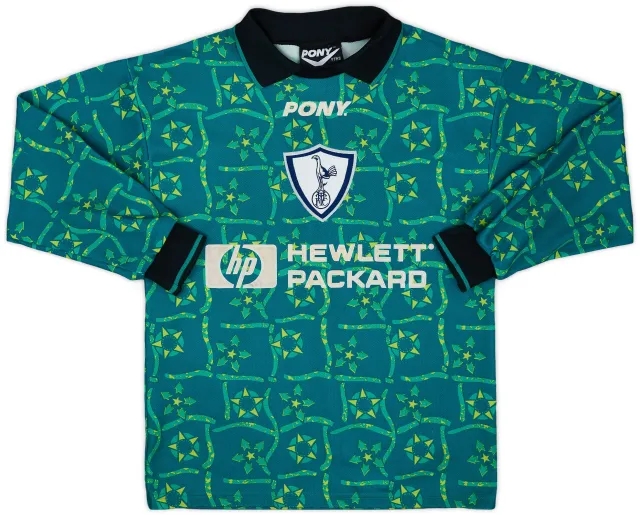 1996-97 Tottenham GK Shirt - 9/10 - (XL.Boys)