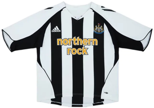 2005-07 Newcastle Home Shirt - 8/10 - (L.Boys)