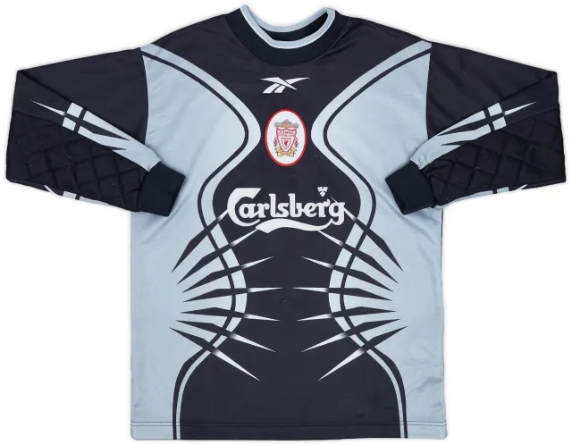 1998-99 Liverpool GK Shirt - 9/10 - (M.Boys)