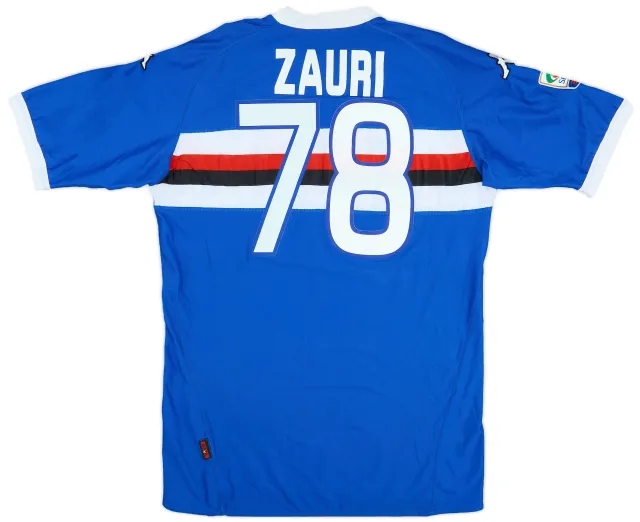 2010-11 Sampdoria Home Shirt Zauri #78 - 8/10 - (XXL)