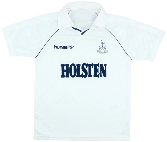 1987-89 Tottenham Home Shirt - 9/10 - (L)