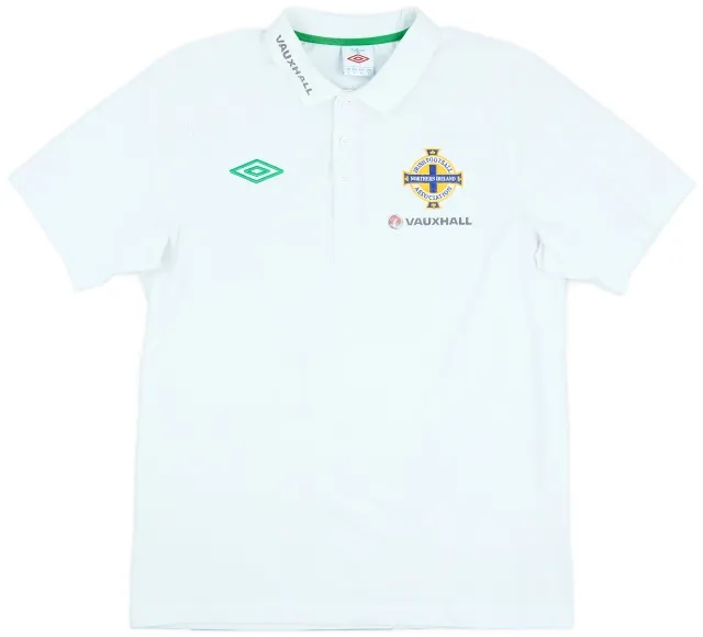 2010-11 Northern Ireland Umbro Polo Shirt - 9/10 - (L)